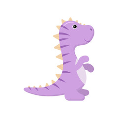 Dinosaur Tyrannosaurus. Vector illustration.