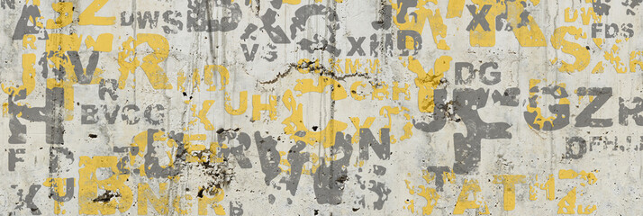 Obraz premium abstract background with alphabet