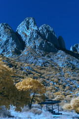 Vertical infrared at Aguirre Springs, N.M.
