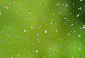 Light Green, Yellow vector template in carnival style.