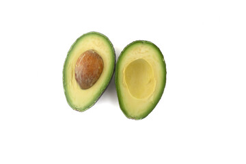 sliced avocado fruit as ingredient for healthy food