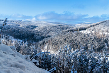 Winter im Th&uuml;ringer Wald bei Luisenthal