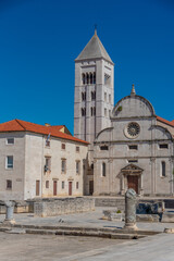 Saint Marija church in Croatian town Zadar