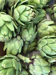 Obraz premium artichokes at the market