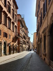 Fototapeta premium Uma Rua Italiana