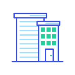 Development Vector color line icon style illustration. 