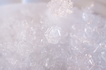 Textura de hielo
