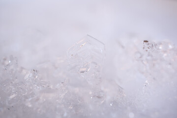 Textura de hielo