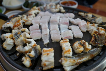 사천 장어 구이