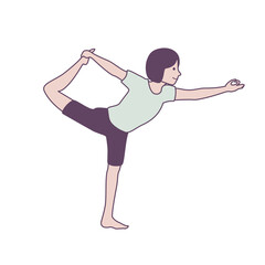 Lord Of The Dance Pose