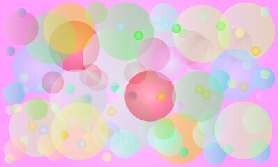 background round sparkles of various colors