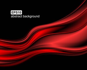 Abstract light wave futuristic background. Vector illustration.