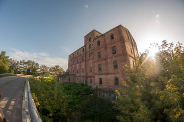 Fototapeta na wymiar 12. Old Water Mill in Strugienice