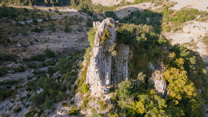 Mont Teillon, Castellane, Verdon, Alpes de Haute Provence, France