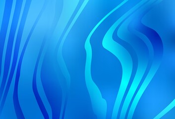 Light BLUE vector background with wry lines.