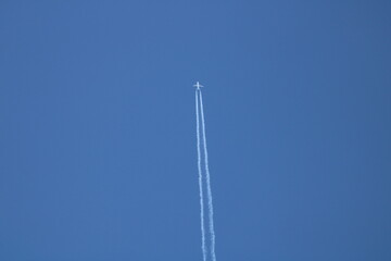 airplane in the sky