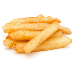 French Fried Potatoes isolated on white background