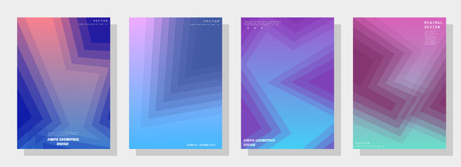 Fototapeta premium Abstract background cover design. Vector pattern