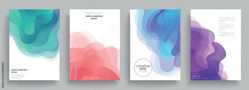Canvas Prints abstract background cover design. vector pattern