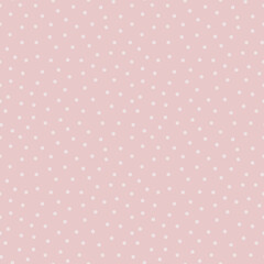 Vector seamless pattern with an abstract pattern of pink spots and dots on a pink background. Universal design for poster, greeting card, invitation, fabric, bedding, baby clothes