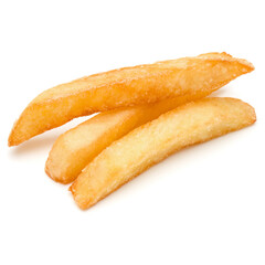 French Fried Potatoes isolated on white background