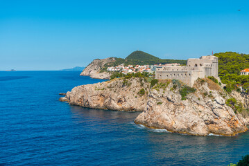 Lovrijenac fortress in Dubrovnik, Croatia