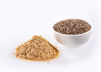 Organic ground chia seeds - Salvia Hispanica