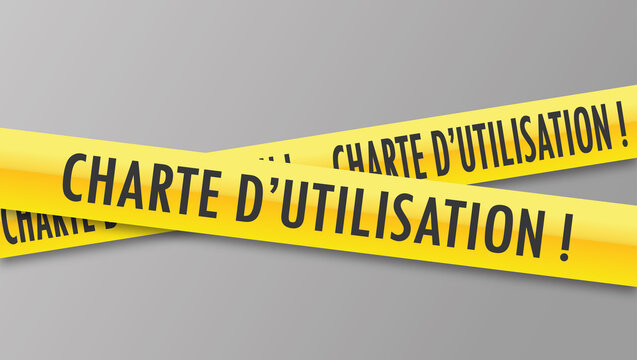 Logo charte d'utilisation.