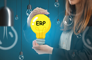 Business, technology, internet and network concept. Young businessman thinks over the steps for...