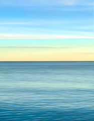 Pastel Colors on The Atlantic Ocean of Cape Cod