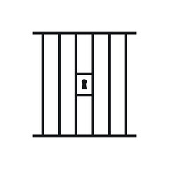 Prison icon design. vector illustration