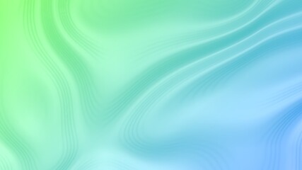 Colorful green blue pastel 3D dynamic abstract liquid light and shadow artistic gradient wavy futuristic texture pattern background