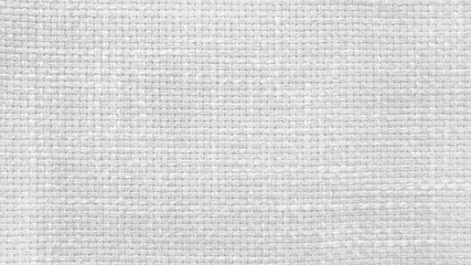 light white linen texture, burlap fabric as background. close up white weaving or mesh fabric texture background. 