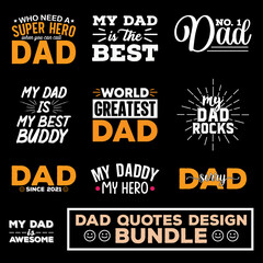 Father typography quote design for awesome dad for gift card, banner, vector, t-shirt, poster, print, label