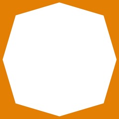 retro geometric ornamental frame