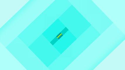 minimalist blue aqua color square shape with multiple layer background template design