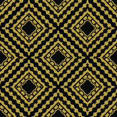  Seamless pattern with multicolored shapes.