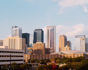 Fototapeta na wymiar Houston Skyline