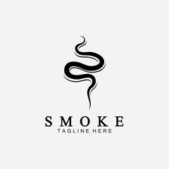 Smoke steam icon logo illustration isolated on white background,Aroma vaporize icons. Smells vector line icon, hot aroma, stink or cooking steam symbols, smelling or vapor