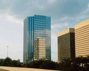 Fototapeta na wymiar Houston Skyline
