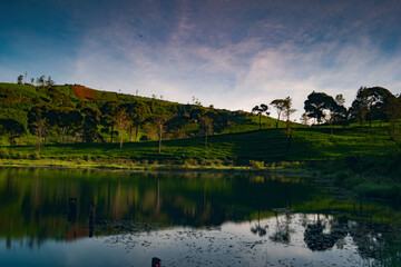 lake in the mountains