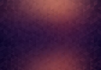 Triangle mosaic dark burgundy brown color abstract texture. Empty wall background.