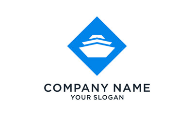 icon ship logo design icon vector illustration