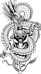 tiger dragon tattoo
