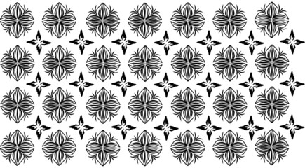 Background texture for pabric pattern, textile, wrapping paper, wallpaper or others with black white color so it's easy to re-color