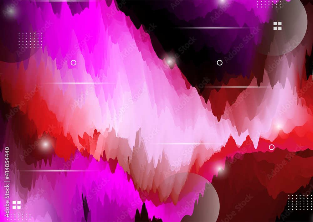 Poster abstract modern gradient background with wrinkle effect - premium vector