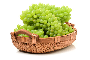 grapes in a basket