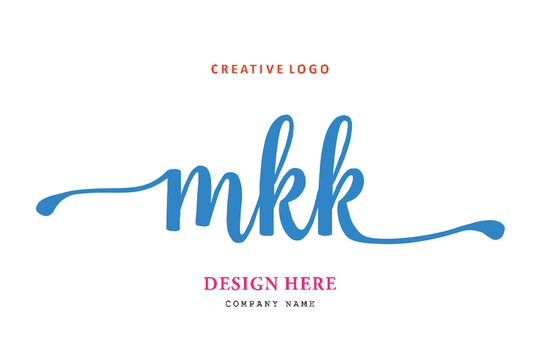 MKK lettering logo is simple, easy to understand and authoritative