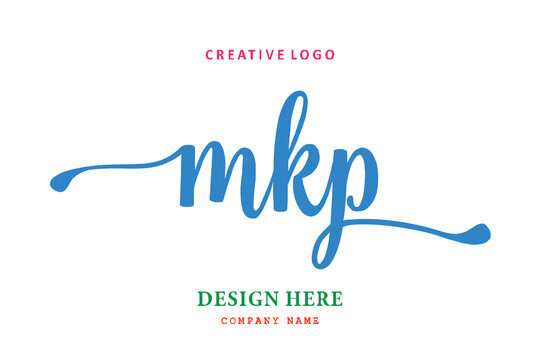 MKP lettering logo is simple, easy to understand and authoritative