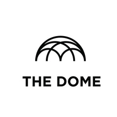 the Dome Palace creative logo design. Template Vector Illustration Isolated Background © Alpha Factory Std